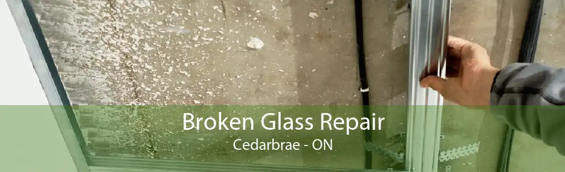 Broken Glass Repair Cedarbrae - ON