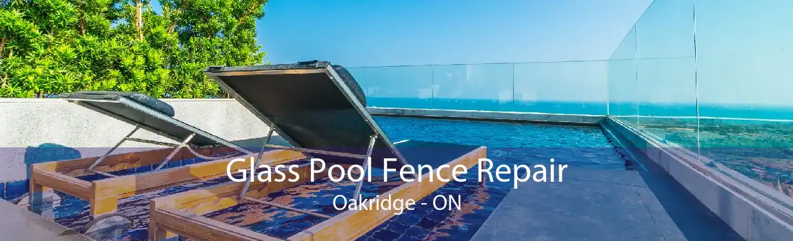 Glass Pool Fence Repair Oakridge - ON