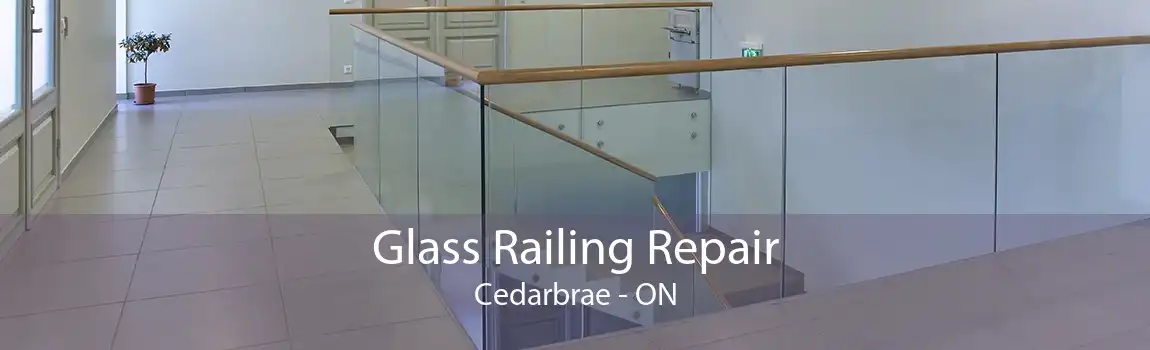 Glass Railing Repair Cedarbrae - ON