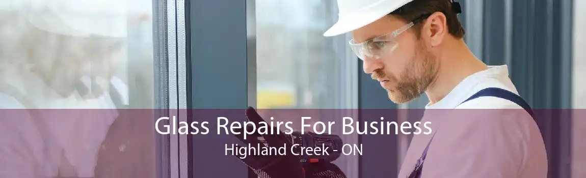 Glass Repairs For Business Highland Creek - ON