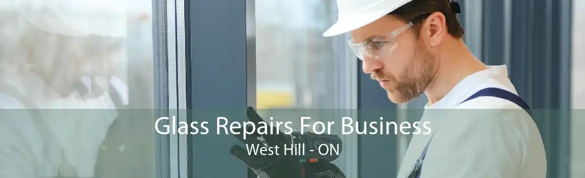 Glass Repairs For Business West Hill - ON