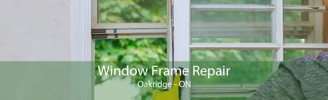 Window Frame Repair Oakridge - ON