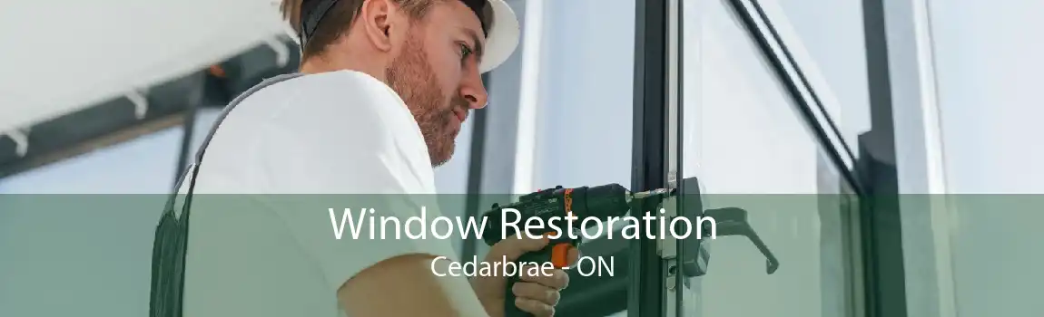 Window Restoration Cedarbrae - ON